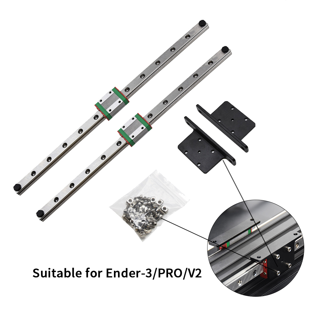 Ender3/V2PRO Dual Y Axis Linea - Linear Rail Mgn12H Set review and price