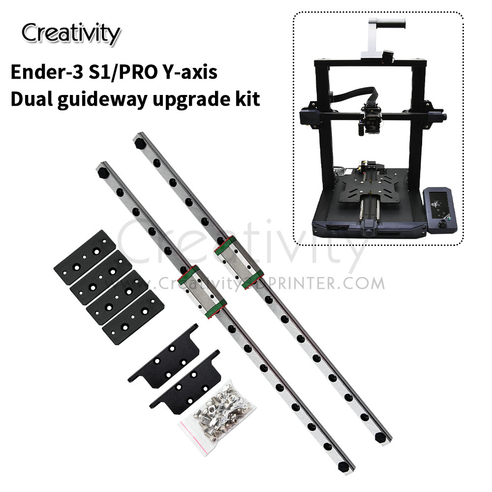 Ender 3 S1 Dual Y-axis Upgrade - Linear Rail Mgn12H Set review and price