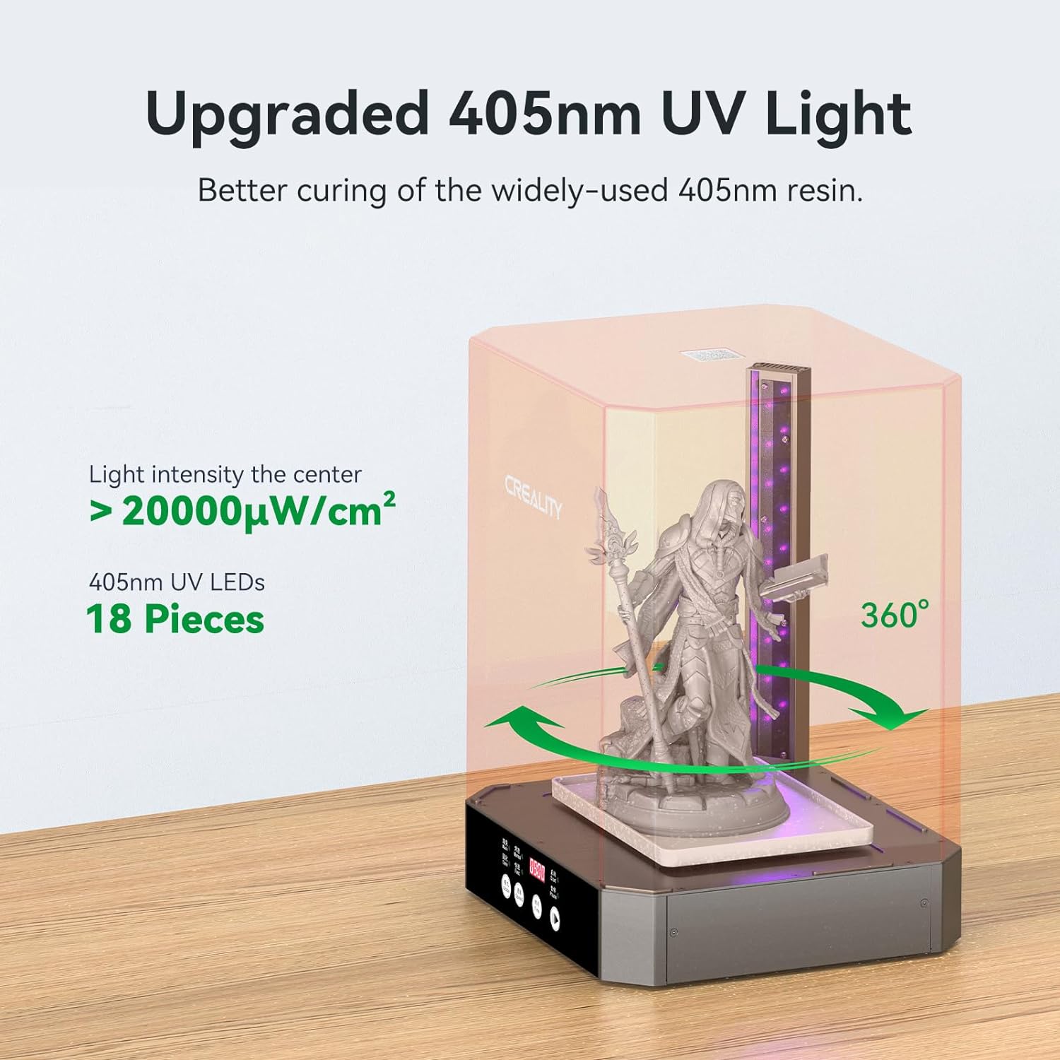 CREALITY UW-03 3D Printer Resi - Large Resin Wash And Cure Station review and price