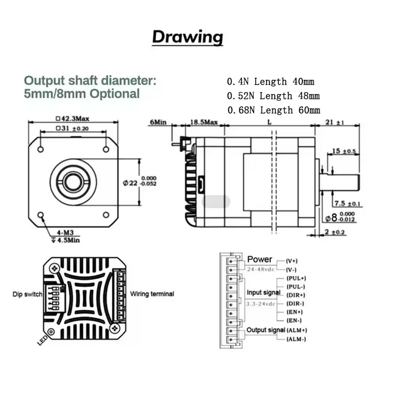 Nema17 Closed Loop Stepper Mot - Closed Loop Stepper Motor Nema 17 review and price