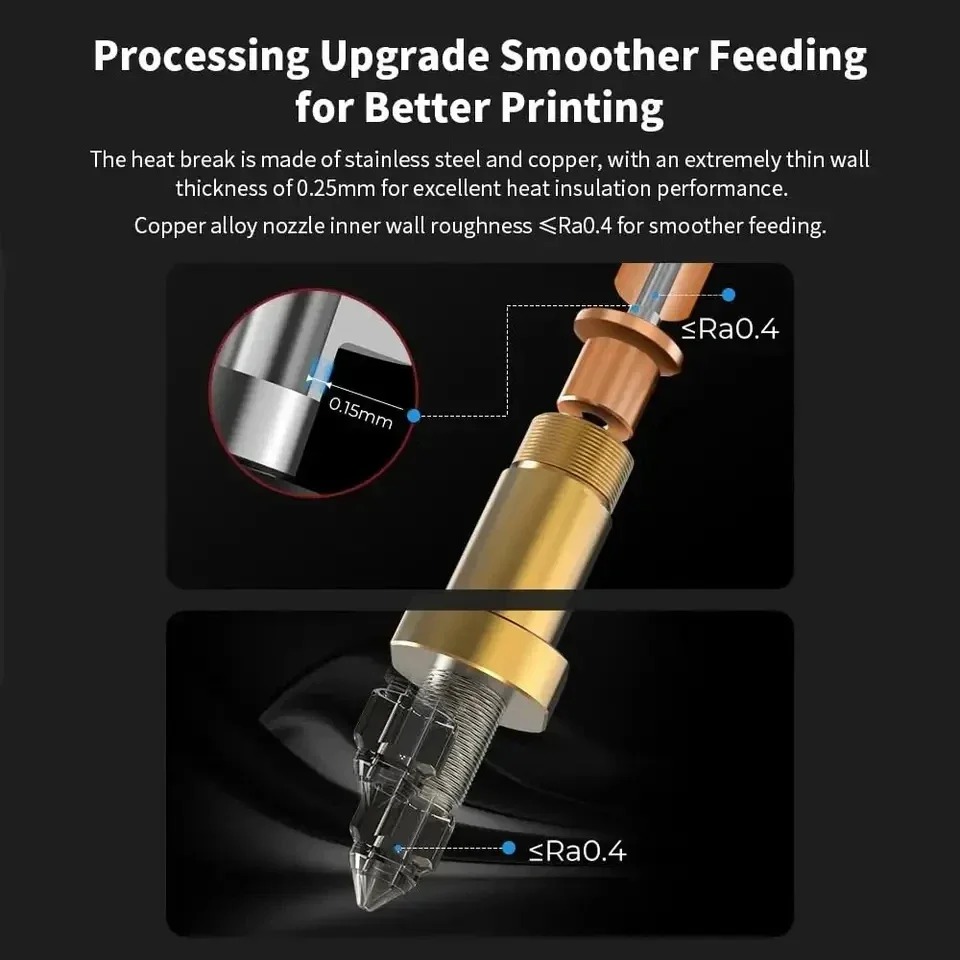 Upgrade Creality K1 Ceramic He - High Flow Ceramic Hotend review and price