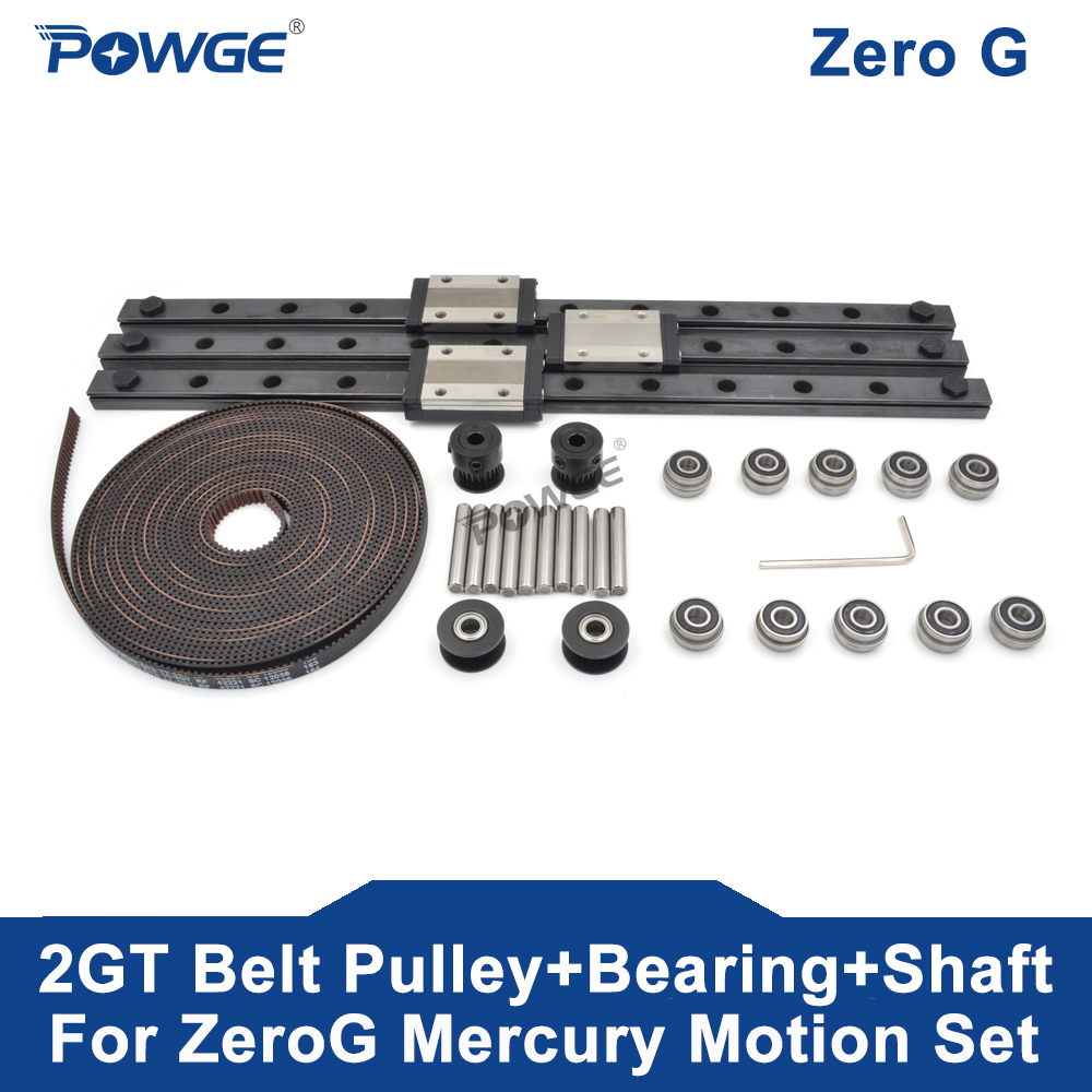 POWGE ZeroG Mercury one Ender  - Linear Rail Mgn12H Set review and price