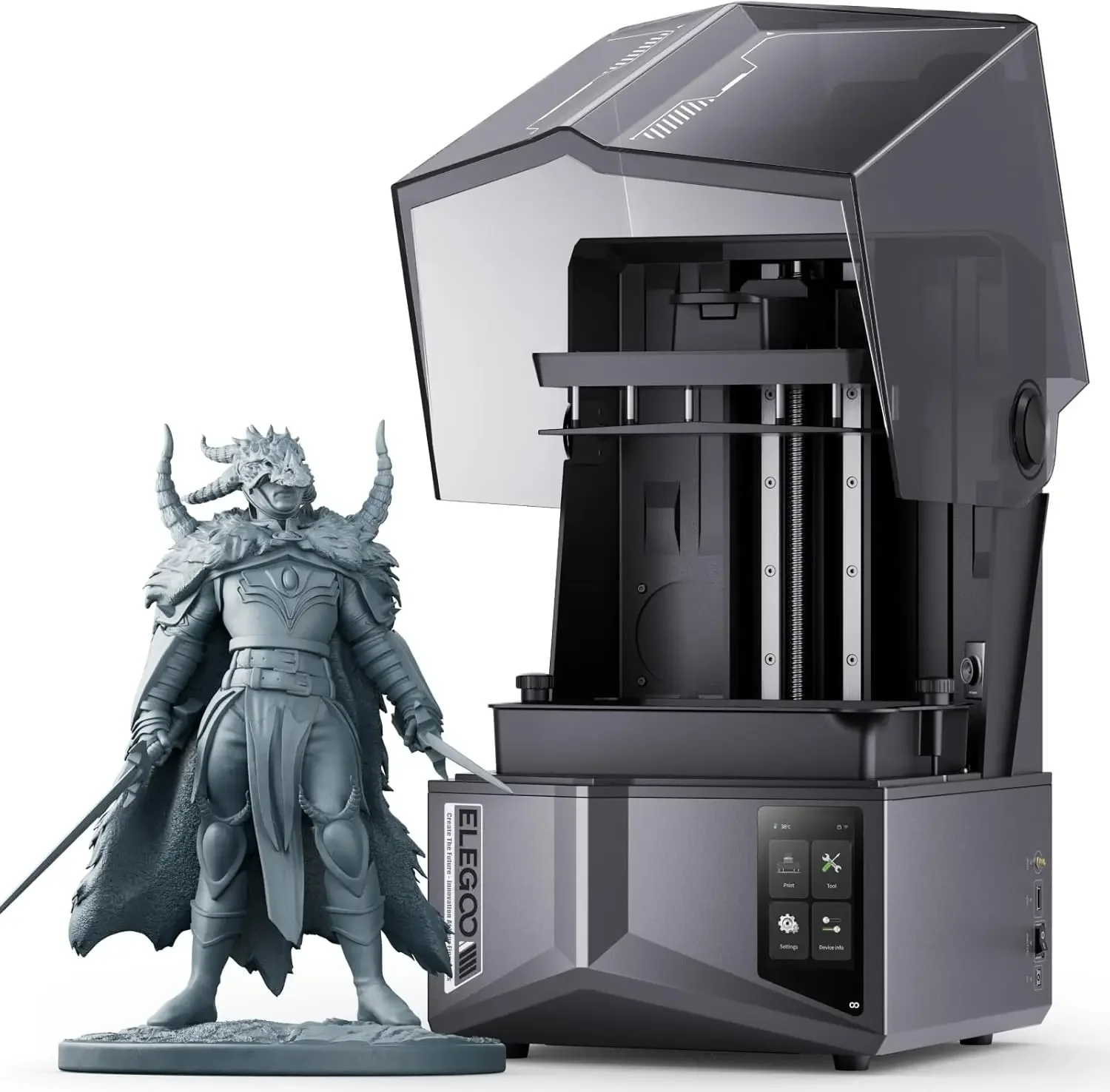 Saturn 4 Ultra 12K Resin 3D Pr - 12K Monochrome Lcd Resin 3D Printer review and price